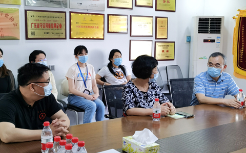 广州荔湾区政协毕清副主席莅临ca88调研