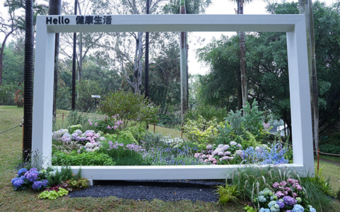 先睹为快！ca88康健景观花境作品亮相第30届园博会